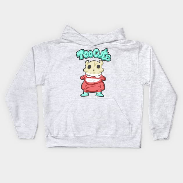 Too Cute Kids Hoodie by calavara